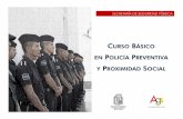 SECRETARÍA DE SEGURIDAD PÚBLICA - · PDF fileElaboración de Documentación Policial Marco Legal de la Función Policial Manejo Táctico de Motocicleta Identificación y Efecto de