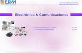 Electrónica & Comunicaciones - erm- · PDF fileErmaBoard –Plataforma de prototipado electrónico (Circuitos de mando, Comunicaciones, Sensores, IHM, Robótica, Multimedia)