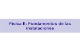 Física II: Fundamentos de las instalaciones - faeuat0.us.esfaeuat0.us.es/fii/Carpetas/Extra/PresentacionG3.pdf · Tomo I. J. Fernández, M. Pujal. ... - Fundamentos de Termodinámica