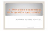 1. Principios económicos de la gestión empresarial.rua.ua.es/dspace/bitstream/10045/23448/1/1Principios... · Temas del entorno empresarial. ... El déficit público y el papel