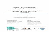 Disseny, implementació i avaluació d’una proposta ... · PDF fileJuny 2013 i de les Ciències Experimentals Grup Cómplex - UAB . C. 3 ... 5.1.3. Aplicació de la seqüència didàctica