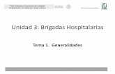 Unidad 3: Brigadas Hospitalarias201.175.10.179/COED/home/normativos/DPM/capacitacion/curso_taller... · hospital será la de desarrollar acciones con oportunidad, ... para garantizar