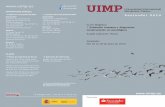 2014-0601 UIMP Diptico · PDF fileCampus de Las Llamas Avda. de los Castros, 42 ... E. Carbonell (coord). Homínidos: las primeras ocupaciones de los continentes ... camino de los