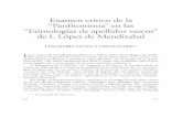 Examen crítico de la Panfitonimia 77 en las Etimologías de ... · PDF fileura, ure, uri, uro, uru uia, ule, uli, ulo, ulu ... errezo