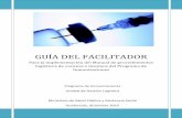 GUÍA DEL FACILITADOR -  · PDF file1 guÍa del facilitador para la implementaciÓn del manual de procedimientos logÍsticos de vacunas e insumos del programa de inmunizaciones 1