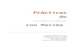 Prácticas de ordenador con Maxima - proyectodescartes.orgproyectodescartes.org/.../Metodos_Numericos/Maxima/maxima-manu… · 10 Integrales múltiples 169 10.1 Ejercicios 173 11