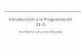 Introducción a la Programación 11 O -  · PDF file¿ Cuál es la diferencia ? ... Compilador / interprete Depurador ... Entre las etapas principales se encuentran