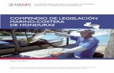 COMPENDIO DE LEGISLACIÓN MARINO-COSTERA DE · PDF fileCreación del Comité Arrecifal Nacional de Honduras 33 6. ... Organización Mundial de Sanidad Animal ... que cada país ha