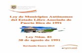 LEY DE MUNICIPIOS AUTÓNOMOS - AL DÍA · PDF filedirectorio oficina del comisionado de asuntos municipales cuadro