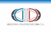 PERFIL DE LA EMPRESA - idaca. · PDF fileSuministro de materiales y maquinaria para la construcción. Corporación de Servicios y Mantenimiento Miranda S.A., Caracas-Venezuela. ...