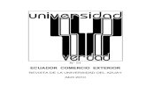 ECUADOR COMERCIO EXTERIOR - Universidad del · PDF file · 2010-06-28la economÍa global: un referente para mejorar la inserciÓn comercial del ecuador david sotomayor yánez 99 las