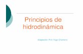 Principios de hidrodinámica - ApuntesUP · PDF fileenerg ía. Se considera que en el flujo existen tres tipos de energ ía: la energ ía cin ética debida al movimiento, la energ