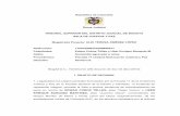 República de Colombia - ictj.org · PDF fileMucura. 6. Para el efecto, ... la audiencia de imputación parcial y medida de aseguramiento, la Fiscalía identificó de la siguiente