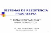 SISTEMAS DE RESISTENCIA PROGRESIVA · PDF fileSe pueden aplicar los mismos principios del ejercicio de resistencia ... la amplitud del movimiento, ... Revisar el aire de acuerdo al