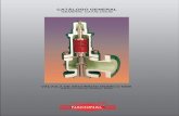 VÁLVULA DE SEGURIDAD MODELO 6400 - Valvulas · PDF filevÁlvula de seguridad convencional conventional safety valve modelo/model-64gc: servicio para gases / gas service modelo/model-64lc: