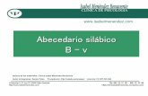 Abecedario silábico B -v -  Baba Be be Bibi Bo bo Bubu C/Asturias 2- 2º Izq CP 33206 Gijón Asturias Tlfs: 985 33 51 96 - 985 35 25 89