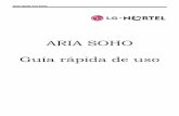 ARIA SOHO Guía rápida de uso - · PDF fileGuía rápida Aria SoHo 1.1.2 Apertura y cierre de la tapa frontal 2.1.2.1 Apertura de la tapa frontal 1. Gire los tornillos hacia la izquierda
