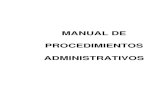 MANUAL DE PROCEDIMIENTOS ADMINISTRATIVOS de... · auditorÍa superior del estado manual de procedimientos administrativos fecha de elaboraciÓn: 31 mayo 2005 pÁgina 1 manual de procedimientos