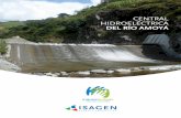 central hidroeléctrica del río amoyá - · PDF fileEl desarenador, compuesto por 3 módulos, retiene las partículas (arenas o sedimentos) que podrían causar desgaste en las turbinas.
