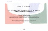 TESIS DOCTORAL: EL POTENCIAL DE APRENDIZAJE Y  · PDF fileMcCoach y Del Siegle, 2003; Gottfried, Gottfried, Cook y Morris, 2005; y Lohman, 2005). El