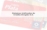Sistemas Unificados de Crédito Dirigido S.A. Descripción general Brindamos líneas de Préstamos Personales: en efectivo, de consumo dirigido y tarjeta de crédito Nuestros productos
