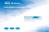 WISP - tecno- · PDF file  WHITE PAPER APLICACIONES WISP AirMax4GW es un gateway standalone 4G LTE que puede distribuir Internet 4G o 3G a través de conexiones WiFi