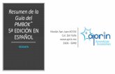 Guía PMBOK 5ª EDICIÓN EN ESPAÑOL - Aprinaprendizajeinstantaneo.com/wp-content/uploads/2017/03/pmbok.pdf · La Guía del PMBOK modela el funcionamiento de los proyectos de diferente