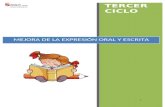 MEJORA DE LA EXPRESIÓN ORAL Y ESCRITA - CFIE …cfiesoria.centros.educa.jcyl.es/.../TERCER_CICLO_.docx · Web view-Adquirir y utilizar correctamente de forma oral y escrita el vocabulario