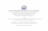 UNIVERSIDAD DE GUAYAQUIL - repositorio.ug.edu.ecrepositorio.ug.edu.ec/bitstream/redug/20221/1/Trabajo de Titulacion... · organizacional de los 32 empleados que forman la compañía,