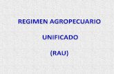 UNIFICADO (RAU) - uagrmbs.weebly.comuagrmbs.weebly.com/uploads/2/1/0/2/21020914/rau.pdf · los alcances del rau, ... 701 hasta el 31 de octubre de cada aÑo cuando no se cumpla con