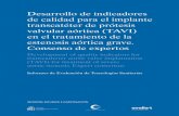 Desarrollo de indicadores de calidad para el implante ... · PDF fileMadrid: Ministerio de Sanidad, Servicios Sociales e Igualdad; 2013. 1 archivo pdf ; — (Informes, Estudios e Investigación)
