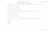 Cálculo Diferencial -  · PDF fileCálculo Diferencial Agosto 2015 Página 3 de 13 Laboratorio # 3 Funciones I I - Determina cuales de las siguientes gráficas representa