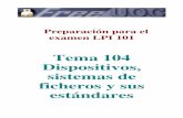 Tema 104 LPI -   · PDF filePreparación para el examen LPI 101 Tema 104 Dispositivos, sistemas de ficheros y sus estándares