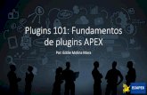 Plugins 101: Fundamentos de plugins · PDF file•Blogger (expertos-oracle-apex.com/blog) •Miembro de ORAUGCRC ... jQuery UI es una colección de widgets de interfaz de usuario de