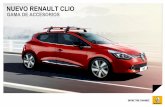 NUEVO RENAULT CLIO - Renault® Web Oficial - Descubre ... · PDF fileDISEÑO I DISEÑO EXTERIOR Puedes equipar tu nuevo Renault Clio con una completa gama de accesorios que van a reforzar