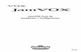 JamVOX Guia de Instalacion / Configuracion - korguser.netkorguser.net/jamvox/downloads/JamVOX_SetupG_S4.pdf · Mantenimiento de los Datos ... mediante USB y conectar la guitarra.