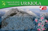 Lugares de interés naturalístico de URKIOLA - Bizkaia 21 · PDF fileEl espacio natural de Urkiola se localiza en el límite de los ... chovas y cuervos, así como un variado grupo