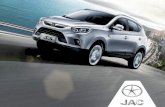 EXTERIOR - JAC Motors Costa · PDF fileSistema inyección Inyección Multipunto. Golden Power, Charm of Control ... 170 (full-load) 905/885 Model Multi-functional compages switch Reading