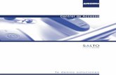 SALTO SYSTEMS | CATÁLOGO DE  · PDF filede cerraduras para su mantenimiento o informar de las llaves perdidas o canceladas. Una innovadora tecnología sin cables de control de