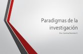 Paradigmas de la investigación - Presentacióntecnicasdinvestigacion.weebly.com/uploads/1/2/3/2/12329037/... · Fuentes: Barrantes Echavarría Rodrigo, (2007) Investigación:un camino