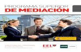 PROGRAMA SUPERIOR DE MEDIACIÓN - …extension.uned.es/.../8670/141202ellmediacionunedcantabria.pdf · 3 • Adquirir y desarrollar las competencias profesionales propias de un mediador