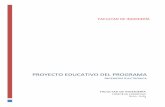 PROYECTO EDUCATIVO DEL PROGRAMA - ingenieria.usco…ingenieria.usco.edu.co/formacion/ielectronica/al/cur/PEP-2016.pdf · 3.5.2 Organización del Plan de Estudios ..... 17 3.5.3 Número