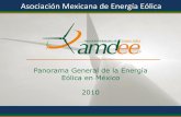Asociación Mexicana de Energía Eólica - akbal.imp.mxakbal.imp.mx/foros-ref/xvi/EA/pangralEE.pdfLa Venta III Oaxaca PIE CFE/Iberdrola Gamesa 2011 101 Oaxaca II, III y IV Oaxaca PIE