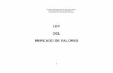 Mercado de Valores · PDF file · 2014-05-15superintendencia de valores san salvador, el salvador, c.a. telefonos y fax 221-3404 y 221-5084 1 ley del mercado de valores