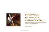 DIPLOMADO EN FUNCIÓN JURISDICCIONALmoodle2.unid.edu.mx/dts_cursos_mdl/lic/DE/GD/AM/11/Diplomado_en... · • Argumentación jurídica > lógica jurídica. –La argumentación incluye,