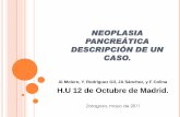 NEOPLASIA PANCREÁTICA DESCRIPCIÓN DE UN CASO€¦ · lesiones hipofisarias: sospecha de Neoplasia Endocrina Múltiple: MEN 1 ó MEN2a ó MEN 2b??? ...
