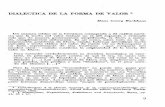 DIALÉCTICA DE LA FORMA DE VALORcatedras.fsoc.uba.ar/heler/backhaus.pdf · do, completamente deformada. ... marxista y teoría clásica del valor. Se puede ver en Schumpeter a un