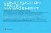 CONSTRUCTION PROJECT MANAGEMENTProject... · como PMI, CIOB y CMAA, así como las directrices de normas técnicas como las de las series ISO 21.500, ISO 9.000, ... gía empleada en