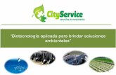 “Biotecnología aplicada para brindar soluciones … ambientales/TRATAMIENTO D… · saneamiento de aguas, cárcamos y fosas sépticas, trampas de grasa, filtros ahorradores de