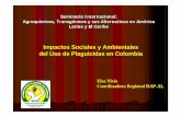 Impactos Sociales y Ambientales del Uso de Plaguicidas en ...cedaf.org.do/eventos/seminario_agro_trans/22012007/Plaguicidas... · Frontera Colombia-Ecuador: TIPOS DE COMETA VISIBLES